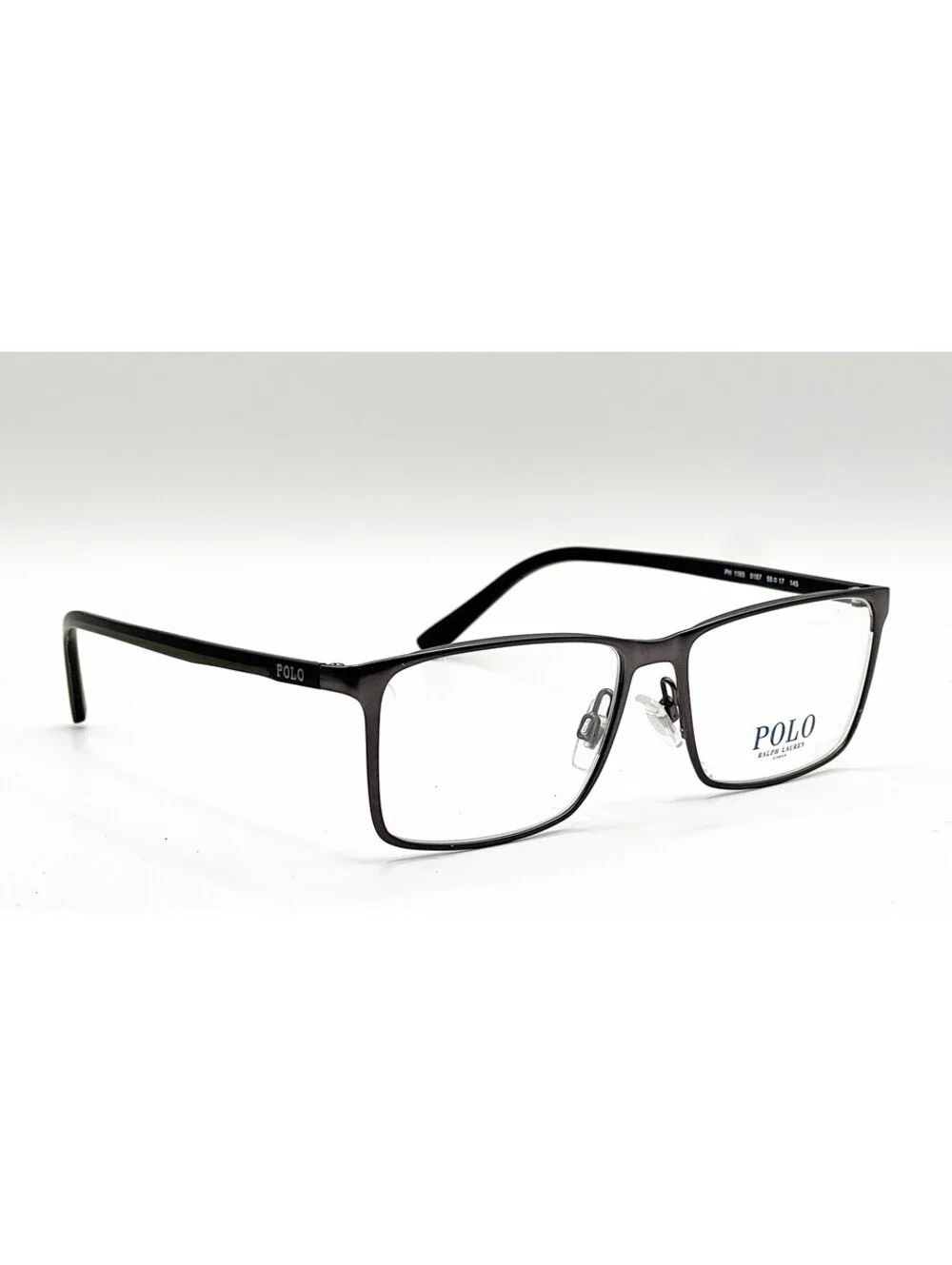 Polo Ralph Lauren PH 1165 9187 Matte Dark Gunmetal Eyeglass Frames 55-17
